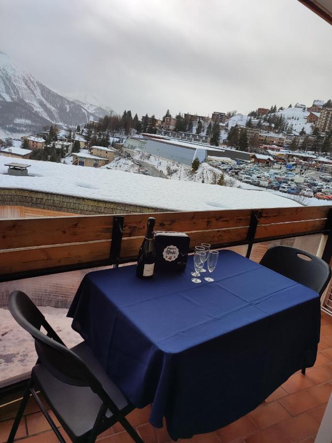 Le Cosy Aux Pieds Des Pistes Appartement Avec Balcon Plein Centre Orcières Exteriör bild