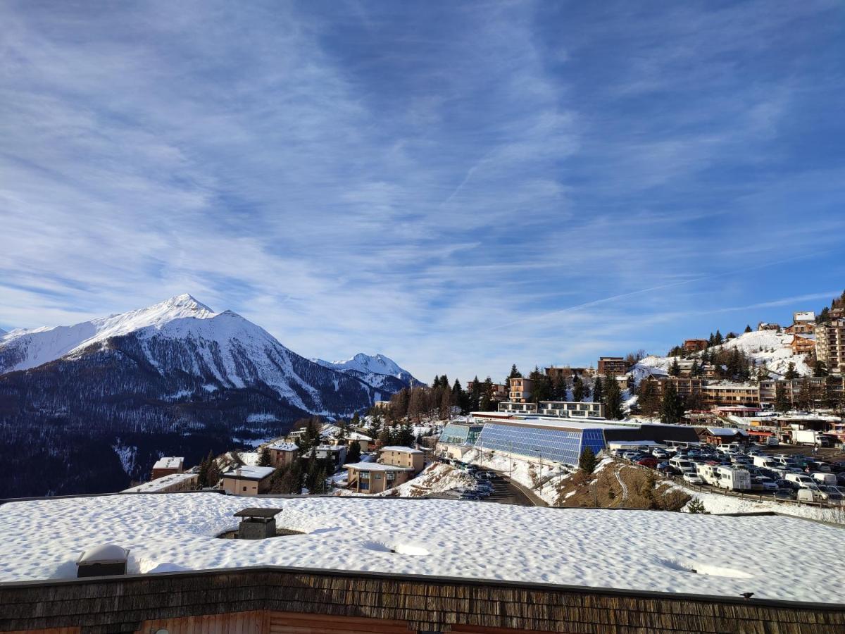 Le Cosy Aux Pieds Des Pistes Appartement Avec Balcon Plein Centre Orcières Exteriör bild